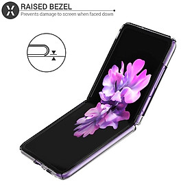 Ốp lưng trong suốt chống sốc cho Samsung Galaxy Z Flip 7 / Z Flip 6 hiệu Likgus Crystal - Bảo vệ toàn diện, chống sốc chống va đập, đệm khí 4 góc - Hàng nhập khẩu - Samsung Z Flip 6