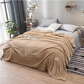 Mua Chăn Lông Cừu Tăm Cao Cấp Màu Be