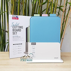 Mua Bộ 3 thớt nhựa kháng khuẩn Lock&Lock kèm giá đỡ CSC251