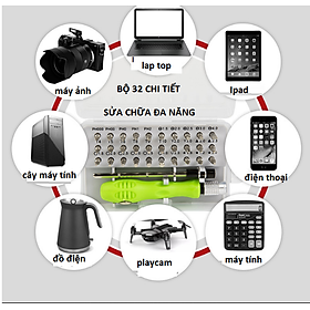 Bộ Tua Vít Đa Năng Xịn 32 Chi Tiết