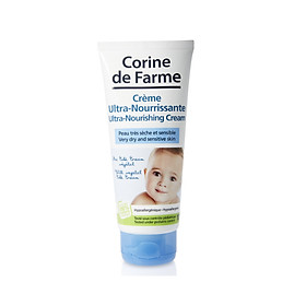 Kem Dưỡng Ẩm Làm Mềm Dịu Da Cho Bé Corine de Farme Ultra-Nourishing Cream 100ml