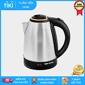 Mua Ấm đun nước siêu tốc Điện Quang ĐQ EKT06 1518 BL (1500W  1.8L  inox 201  nhựa PP màu đen) - Hàng chính hãng