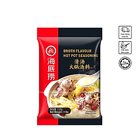 Cốt lẩu Haidilao - Lẩu xương hầm thảo mộc 110g Broth Flavour Hot Pot