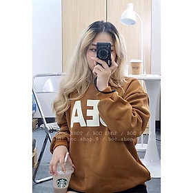Áo nỉ Sea , áo sweater cổ tròn , tay dài, form rộng phong cách ulzzang hàn quốc siêu xinh