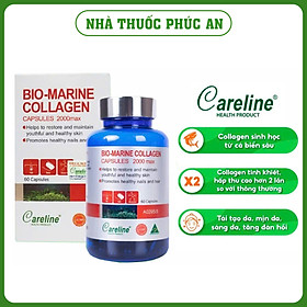 Viên bổ sung Collagen Careline Bio Marine Collagen 2000Mg 60 viên chống lão hoá giảm nếp nhăn