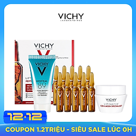 Bộ Dưỡng Chất Giúp Ngăn Ngừa Vết Nhăn Và Trẻ Hóa Làn Da Vichy Liftactiv Ampoule