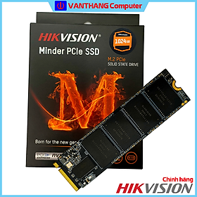 Ổ cứng SSD M.2 Hikvision Minder PCIe 1024GB NMVe - Hàng chính hãng