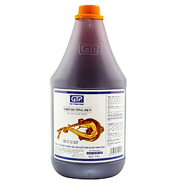 Siro Đường Đen GTP - Chuyên dùng pha chế: Trà sữa, Trà trái cây, Cocktail, Mocktail…