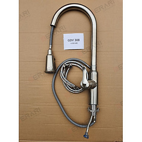 Mua Vòi chậu rửa bát (Inox 304 hai đường nước nóng lạnh thương hiệu GERARI)