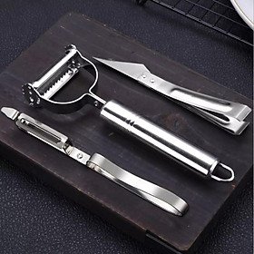 Mua Bộ 3 Món Dao Bào Rau Củ  Bào Đa Năng  Cắt Tỉa Nhổ Lông Gà- BỘ BA DAO BÀO