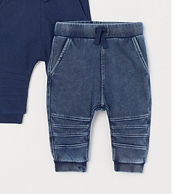 Quần nỉ da cá xuất dư xin bé trai 4m-2 tuổi