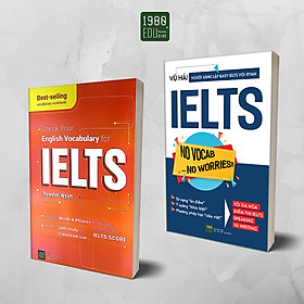 Combo 2 Cuốn: Chinh Phục IELTS (No Vocab - No Worries) + Check Your English Vocabulary For IELTS