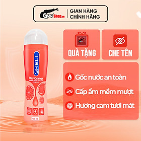 Gel bôi trơn hương cam Shell Play Orange - Chai 100ml 