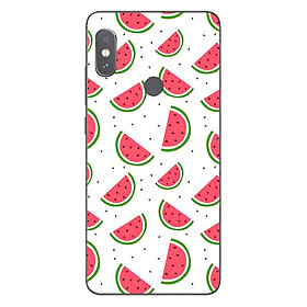 Ốp lưng dẻo cho điện thoại Xiaomi Redmi Note 5 Pro_0332 WATERMELON01