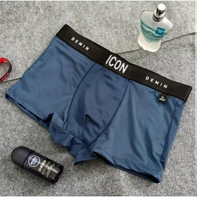 Quần lót nam thun lạnh Boxer ICON Denim, Quần sịp nam thun lạnh cạp to siêu cấp (Bản giới hạn / Che tên SP) - PROMAN