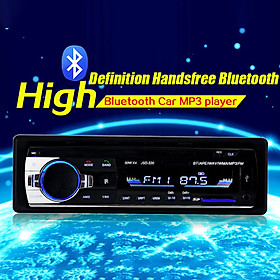 Bluetooth Car MP3 Player Audio Stereo 4X60W Car Radio 12V In-dash 1 Din FM Aux Input Receiver