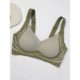 Áo lót nữ su đúc không đường may nâng ngực cài sau 4 móc 2837