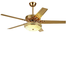 Mua Quạt trần giá rẻ- quạt trần đèn cao cấp- 3 màu ánh sáng- động cơ 95w