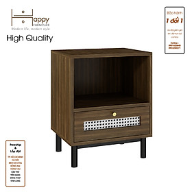 [Happy Home Furniture] ROTAN, Tủ đựng đồ 1 ngăn kéo - chân sắt, 46cm x 40cm x 58cm ( DxRxC), THK_127