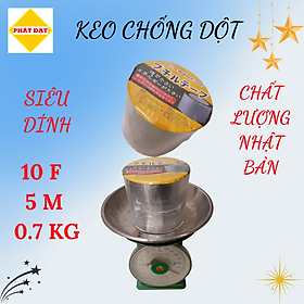 Băng keo chống dột bản 10cm, dài 5m, trọng lượng 0,7 Kg, keo dày, siêu dính, bám chắc trên mọi bề mặt vật liệu, hàng có sẵn giao ngay