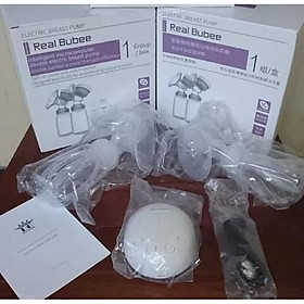 Máy hút sữa 2 bên, máy hút sữa điện đôi real bubee 2 bên tiện lợi, máy vừa massage vừa hút sữa dễ dàng tiện lợi với 2