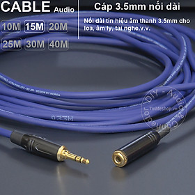 Mua Cáp 3.5 nối dài DIY 0.2 đến 40 mét - 3.5mm stereo extension cable