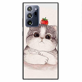 Ốp lưng dành cho Samsung Galaxy Note 20 - Note 20 Ultra - mẫu Mèo Và Cà Đỏ