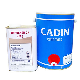  SƠN PHỦ 2K TRONG SUỐT CADIN-1KG