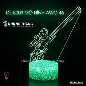 Mua 6 Mẫu - Đèn LED 3D Naruto DL-5003 - 7 Màu Sắc Thay Đổi - Để Bàn Học  Làm Việc  Trưng Bày -Có Khiển - Có Video