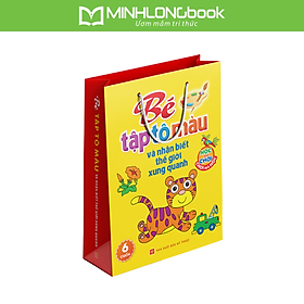 Sách Bộ Túi Bé Tập Tô Màu Và Nhận Biết Thế Giới Xung Quanh (Trọn Bộ 6 Cuốn)