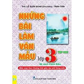 Sách - Những bài làm văn mẫu lớp 3 - Tập 2 ( Bộ sách cánh diều )