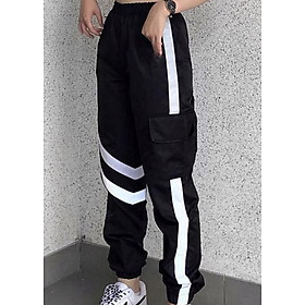Quần jogger túi hộp phản quang