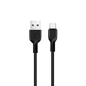 Cáp sạc nhanh Hoco (Type C) sạc nhanh 2A MAX, dây sạc được làm từ chất liệu ABS, TPE siêu bền, dành cho Samsung Galaxy Note 9, Note10, S9, S10, S10 Plus, X20 - Hàng chính hãng