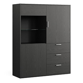 Mua EDLE  Kệ tủ lưu trữ đồ dùng kèm 3 ngăn kéo DRA_230  120x40x150cm