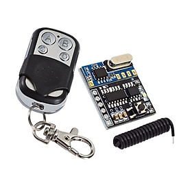 4-CH 433M 5V Wireless RF Receiver Transmitter Module + Remote Control