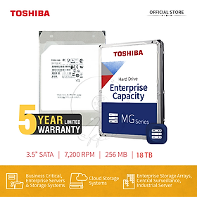 Ổ cứng Toshiba Enterprise Hàng Chính Hãng