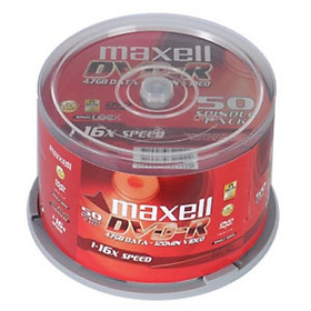 Mua Đĩa DVD trắng Maxell (Hộp 50c) - Hàng Chính Hãng