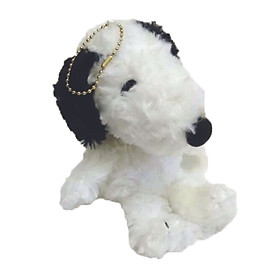 Gấu bông Snoopy chính hãng - lông xoăn - 20cm