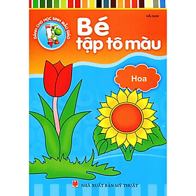 Bé Tập Tô Màu - Hoa