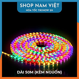 Combo dây led đuổi 2835 48 led chống nước trang trí ngoài trời
