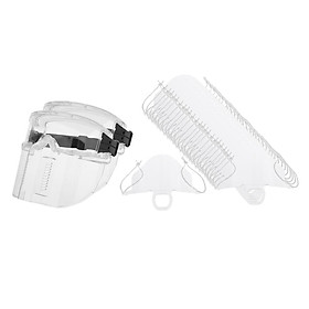 Set Of 2 Splash Proof Goggles Dust Face Cooking 25 Mouth