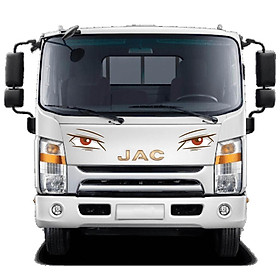 Tem dán sườn xe, decal trang trí đầu xe, tem mắt xe tải Isuzu, tải Fuso, xe Faw SM-13