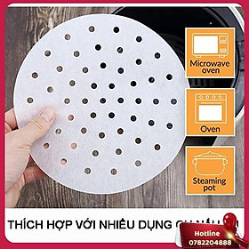 Sét 100 Giấy Nến Đục Lỗ Size 23Cm - Miễn Phí Vận Chuyển