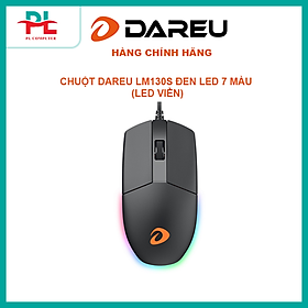 Hình ảnh Chuột game DAREU LM130 MULTI-LED / LM130S LED Viền RGB Hàng Chính Hãng