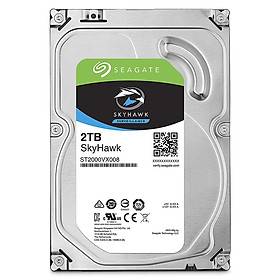 Ổ Cứng HDD Seagate SkyHawk ST2000VX008 Sata III 2TB/64MB/5900rpm - Hàng Chính Hãng