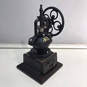 Mua Máy xay hạt mini bằng tay MCF5a chất liệu gang gỗ xay cà phê  tiêu rất tiện dụng