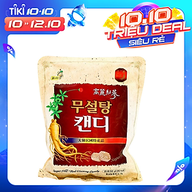 Thùng 20 gói Kẹo hồng sâm không đường cao cấp Sugar Free Red Ginseng Candy