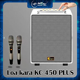 Mua Loa Karaoke Xách Tay Kcbox Kc450 Plus Công Suất Lớn bản nâng cấp 3 đường tiếng màu trắng tinh khôi có reverb siêu hay