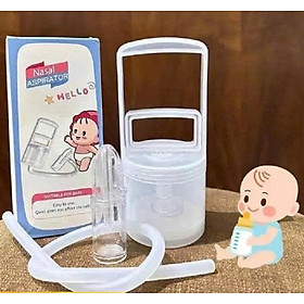 Dụng Cụ Hút Mũi Kéo Tay HELLO - Cải Tiến, Khắc Phục Các Yếu Điểm Của Các Dòng Cũ - Hiệu Quả Và An Toàn Cho Bé