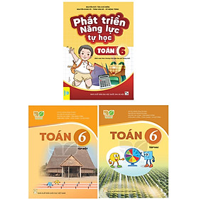 Sách – Combo 3 cuốn SGK Toán 6 Kết Nối (tập 1+2) và Phát Triển Năng Lực Tự Học Toán 6 ndbooks